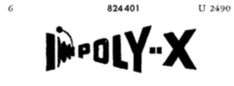 POLY -- X Logo (DPMA, 14.07.1965)