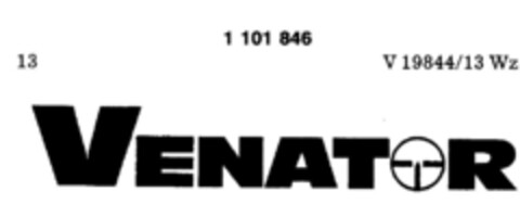 VENATOR Logo (DPMA, 20.05.1986)