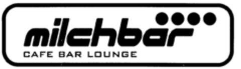 milchbar CAFE BAR LOUNGE Logo (DPMA, 30.03.2001)