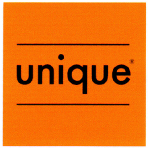 unique Logo (DPMA, 12/03/2001)