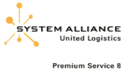 SYSTEM ALLIANCE United Logistics Premium Service 8 Logo (DPMA, 06/18/2008)