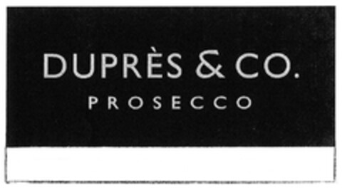 DURPRÉS & CO.PROSECCO Logo (DPMA, 29.08.2008)