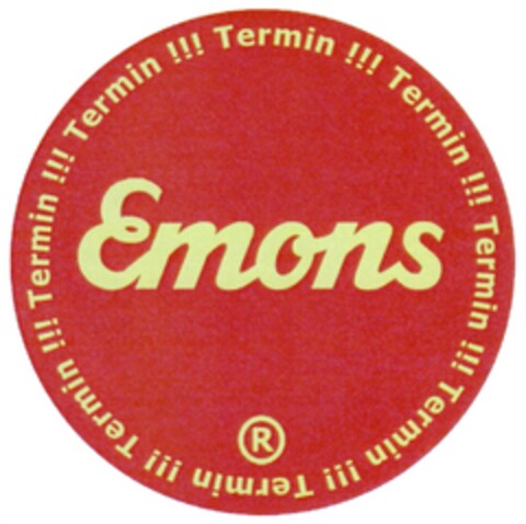 Emons Termin !!! R Logo (DPMA, 08/09/2010)