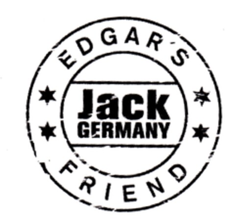 EDGAR'S Jack GERMANY FRIEND Logo (DPMA, 17.12.2010)