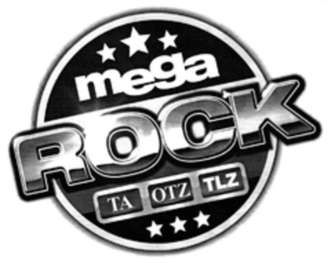 mega ROCK TA OTZ TLZ Logo (DPMA, 07.11.2011)