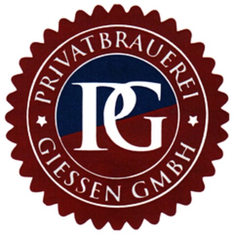 PG PRIVATBRAUEREI GIESSEN GMBH Logo (DPMA, 11.02.2012)