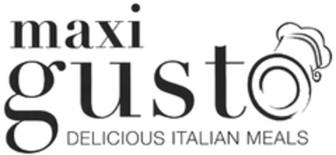 maxigusto DELICIOUS ITALIAN MEALS Logo (DPMA, 05/09/2012)