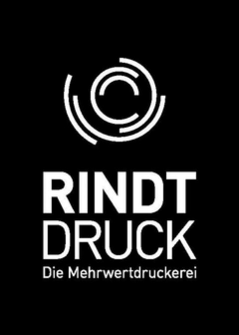 RINDT DRUCK Die Mehrwertdruckerei Logo (DPMA, 10.07.2014)