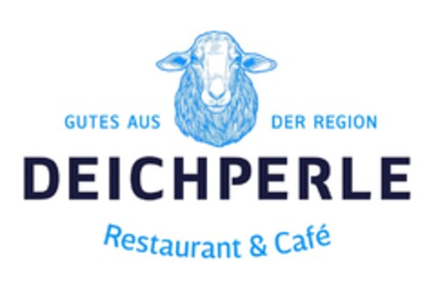 GUTES AUS DER REGION DEICHPERLE Restaurant & Café Logo (DPMA, 19.09.2016)