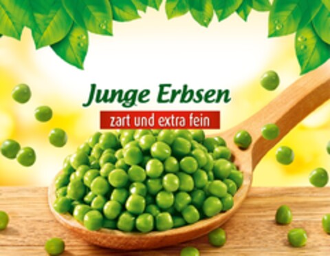 Junge Erbsen zart und extra fein Logo (DPMA, 14.04.2020)