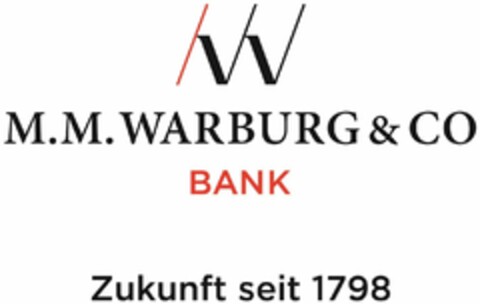 /VV M.M. WARBURG & CO BANK Zukunft seit 1798 Logo (DPMA, 22.12.2022)