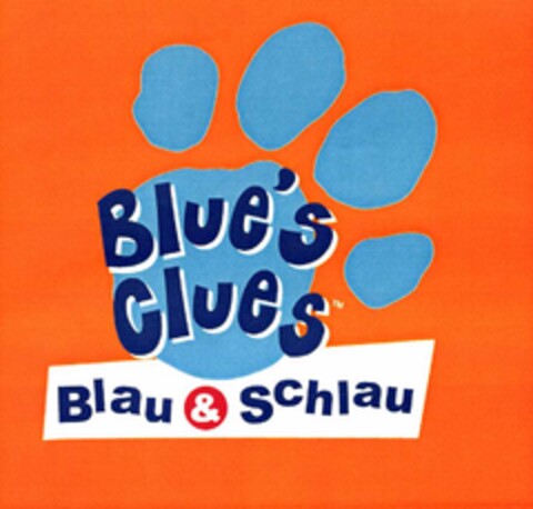 Blue's Clues Blau & Schlau Logo (DPMA, 28.03.2003)