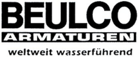 BEULCO ARMATUREN weltweit wasserführend Logo (DPMA, 04/29/2003)