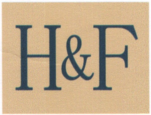 H & F Logo (DPMA, 06.09.2005)