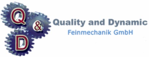 Q & D Quality and Dynamic Feinmechanik GmbH Logo (DPMA, 01/24/2006)