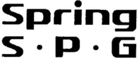 Spring S P G Logo (DPMA, 02.05.2006)