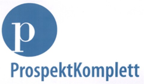 p ProspektKomplett Logo (DPMA, 12/20/2006)