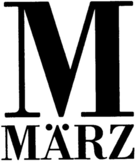M MÄRZ Logo (DPMA, 15.12.1994)