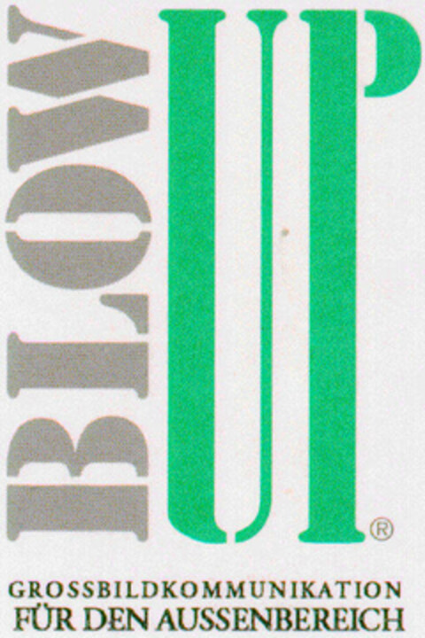 BLOW UP Logo (DPMA, 27.01.1995)