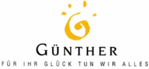 GÜNTHER  FÜR IHR GLÜCK TUN WIR ALLES Logo (DPMA, 08.02.1996)