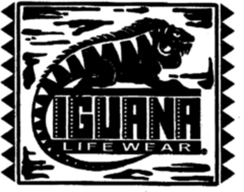 IGUANA LIFE WEAR Logo (DPMA, 11/18/1998)