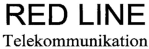 RED LINE Telekommunikation Logo (DPMA, 12.03.1999)