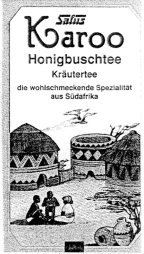 Salus Karoo Honigbuschtee Logo (DPMA, 23.04.1999)