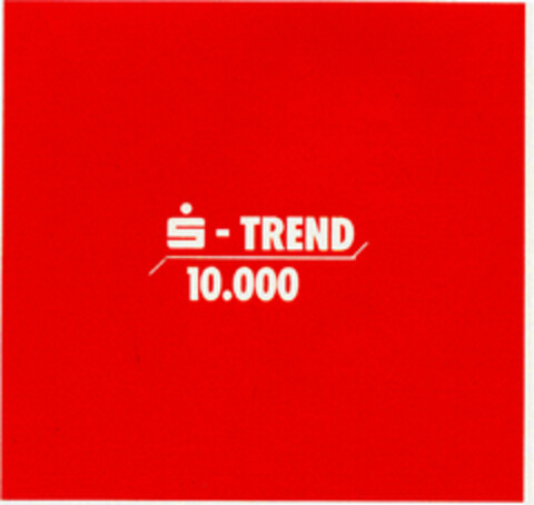S-TREND 10.000 Logo (DPMA, 11.06.1999)