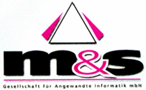 m&s Gesellschaft für Angewandte Informatik mbH Logo (DPMA, 29.06.1999)