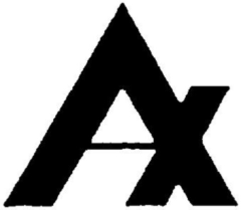 AX Logo (DPMA, 16.01.1992)