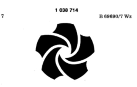 1038714 Logo (DPMA, 02/05/1982)