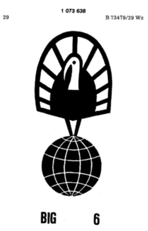 BIG 6 Logo (DPMA, 29.11.1983)