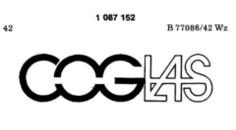 COGLAS Logo (DPMA, 06/05/1985)