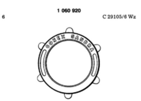 CONEX SANBRA Logo (DPMA, 06.02.1980)