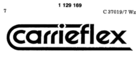 carrieflex Logo (DPMA, 10/30/1987)