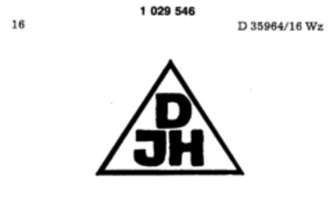 DJH Logo (DPMA, 13.02.1981)