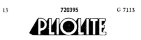 PLIOLITE Logo (DPMA, 06/25/1957)