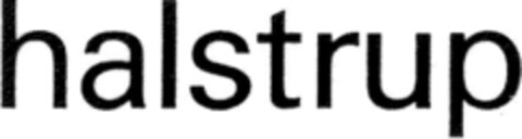 HALSTRUP Logo (DPMA, 25.06.1990)