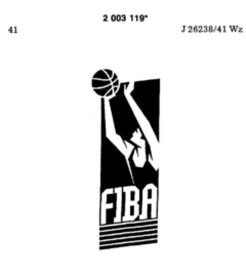 FIBA Logo (DPMA, 06.04.1991)