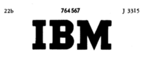 IBM Logo (DPMA, 28.10.1960)