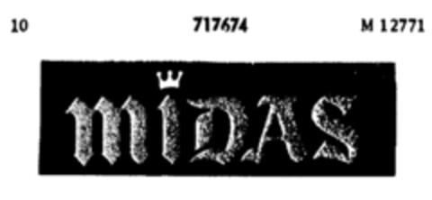 miDAS Logo (DPMA, 09/12/1957)