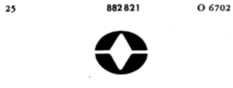 882821 Logo (DPMA, 03.02.1970)