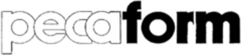 pecaform Logo (DPMA, 11.06.1991)