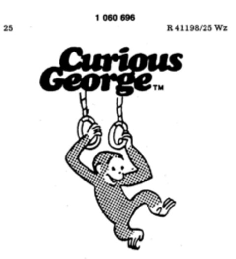 Curious George TM Logo (DPMA, 07/20/1983)