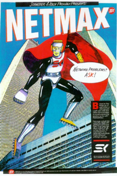 NETMAX  NETWORK PROBLEMS ASK Logo (DPMA, 05/18/1994)