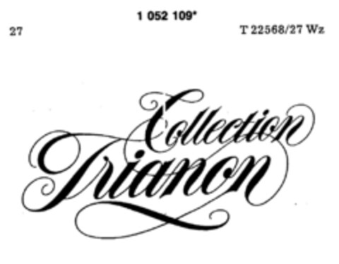 Collection Trianon Logo (DPMA, 14.05.1983)