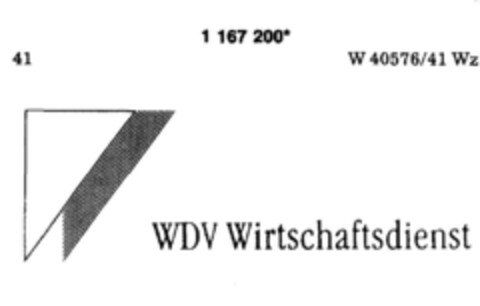 WDV Wirtschaftsdienst Logo (DPMA, 13.07.1990)