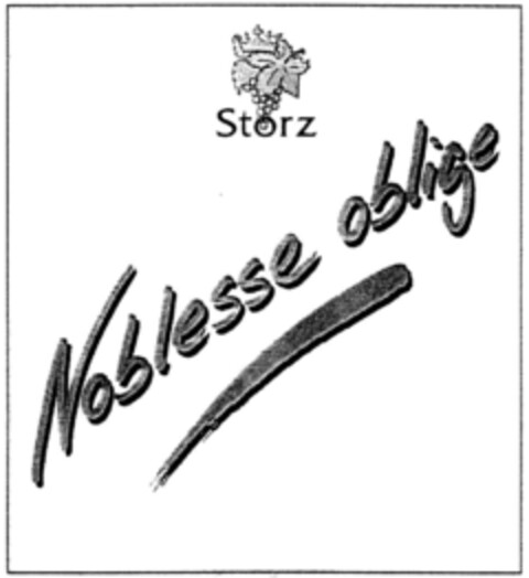 Noblesse oblige Logo (DPMA, 21.12.1993)