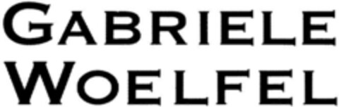 GABRIELE WOELFEL Logo (DPMA, 28.06.1994)