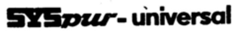 SYSpur-universal Logo (DPMA, 06/21/1982)